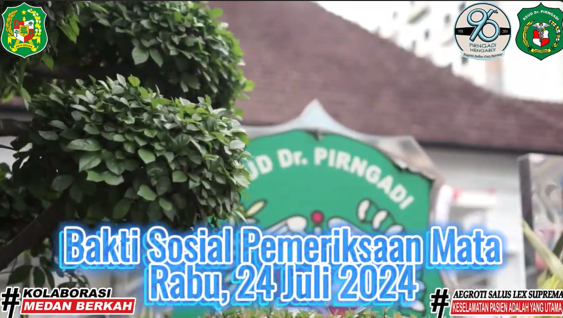 Baksos Kesehatan Mata RSUD Dr Pirngadi Kota Medan di Kec. Medan Barat